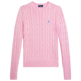 Polo Ralph Lauren Cable Sweater, Carmel Pink